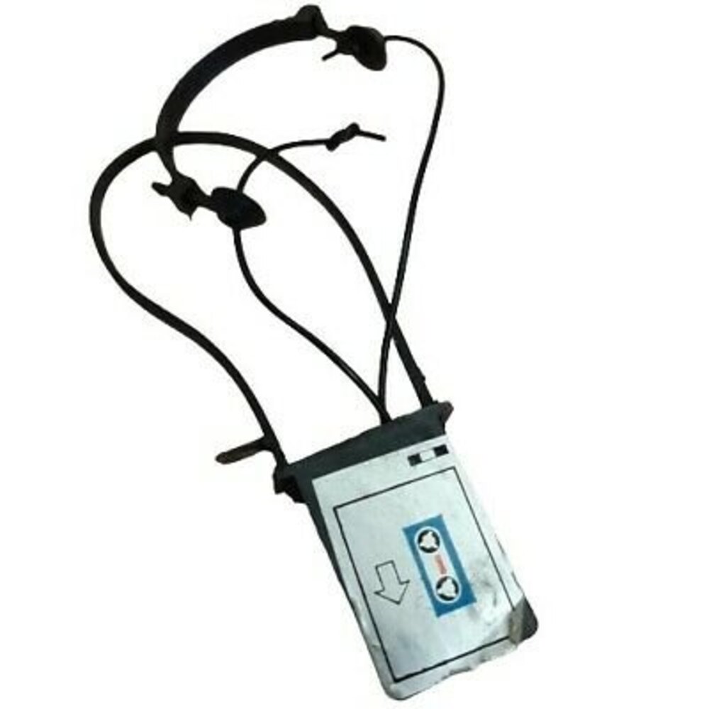 Vtg 1980s Mattel Barbie Walkman Portable Cassette Player  Headphones Black